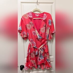 Floral Wrap Dress - BB Dakota